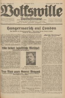 Volkswille : zugleich Volksstimme für Bielitz : Organ der Deutschen Sozialistischen Arbeitspartei in Polen. Jg.18, Nr. 247 (26 Oktober 1932) + dod.