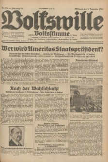 Volkswille : zugleich Volksstimme für Bielitz : Organ der Deutschen Sozialistischen Arbeitspartei in Polen. Jg.18, Nr. 258 (9 November 1932) + dod.