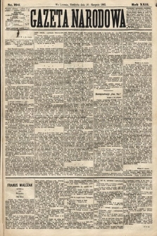 Gazeta Narodowa. 1883, nr 194