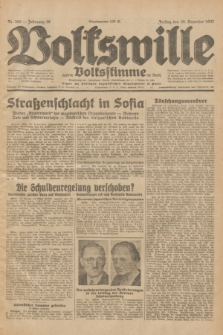 Volkswille : zugleich Volksstimme für Bielitz : Organ der Deutschen Sozialistischen Arbeitspartei in Polen. Jg.18, Nr. 300 (30 Dezember 1932) + dod.