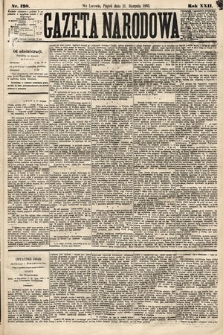Gazeta Narodowa. 1883, nr 198