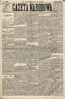 Gazeta Narodowa. 1883, nr 200