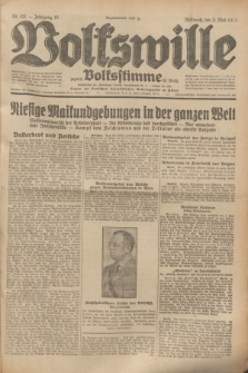 Volkswille : zugleich Volksstimme für Bielitz : Organ der Deutschen Sozialistischen Arbeitspartei in Polen. Jg.19, Nr. 101 (3 Mai 1933) + dod.