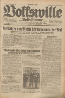 Volkswille : zugleich Volksstimme für Bielitz : Organ der Deutschen Sozialistischen Arbeitspartei in Polen. Jg.19, Nr. 103 (6 Mai 1933) + dod.
