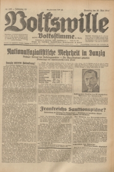 Volkswille : zugleich Volksstimme für Bielitz : Organ der Deutschen Sozialistischen Arbeitspartei in Polen. Jg.19, Nr. 122 (30 Mai 1933) + dod.