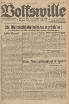 Volkswille : Organ der Deutschen Sozialistischen Arbeiterpartei in Polen. Jg.19, Nr. 151 (29 Juli 1933) + dod.