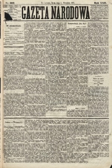 Gazeta Narodowa. 1883, nr 202