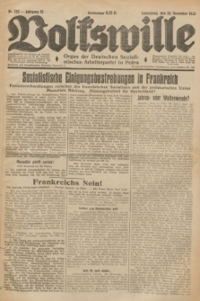 Volkswille : Organ der Deutschen Sozialistischen Arbeiterpartei in Polen. Jg.19, Nr. 205 (30 Dezember 1933) + dod.