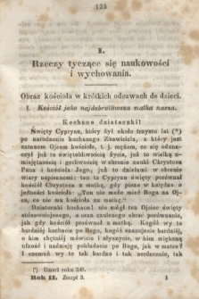 Kościół i Szkoła : pismo miesięczne. R.2, z. 3 (1847) + dod.