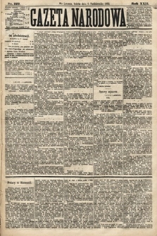 Gazeta Narodowa. 1883, nr 227