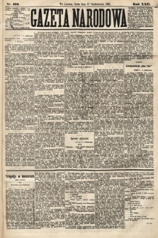 Gazeta Narodowa. 1883, nr 236