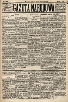 Gazeta Narodowa. 1883, nr 237
