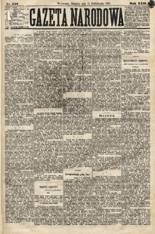 Gazeta Narodowa. 1883, nr 240