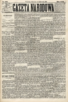 Gazeta Narodowa. 1883, nr 248