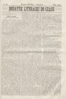 Dodatek Literacki do Czasu. 1850, № 14 (30 maja)