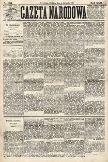 Gazeta Narodowa. 1883, nr 251