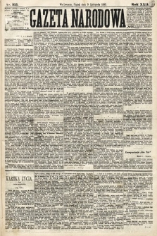 Gazeta Narodowa. 1883, nr 255