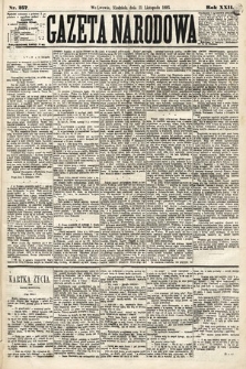 Gazeta Narodowa. 1883, nr 257