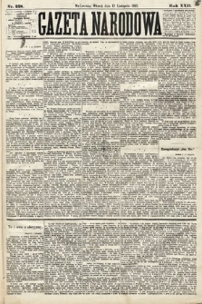 Gazeta Narodowa. 1883, nr 258
