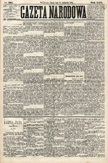 Gazeta Narodowa. 1883, nr 261