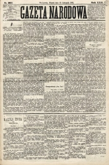 Gazeta Narodowa. 1883, nr 264