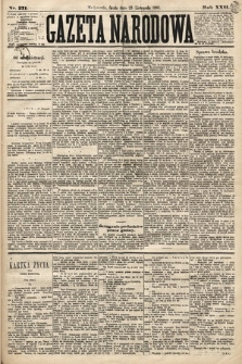 Gazeta Narodowa. 1883, nr 271