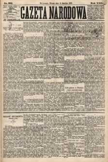 Gazeta Narodowa. 1883, nr 281