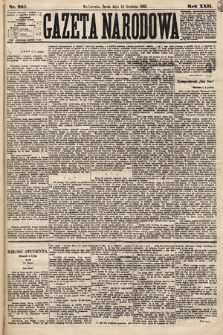 Gazeta Narodowa. 1883, nr 282