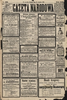 Gazeta Narodowa. 1883, nr 296