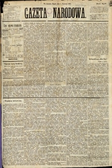 Gazeta Narodowa. 1875, nr 1