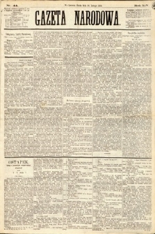 Gazeta Narodowa. 1875, nr 44