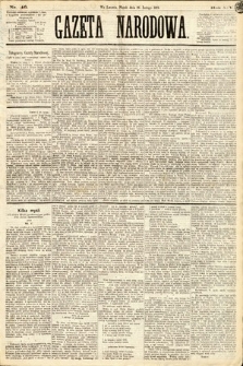 Gazeta Narodowa. 1875, nr 46