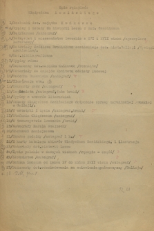 Spisy korespondencji Władysława Łozińskiego, która weszła do Biblioteki Jagiellońskiej wraz z zakupionym archiwum Władysława Łozińskiego