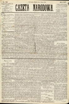 Gazeta Narodowa. 1875, nr 54
