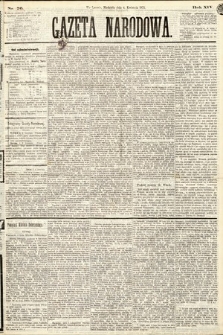 Gazeta Narodowa. 1875, nr 76