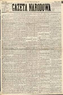 Gazeta Narodowa. 1875, nr 114