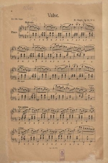 Valse Op. 69, No. 2
