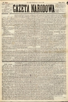 Gazeta Narodowa. 1875, nr 134