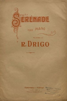 Sérénade : pour piano