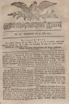 Schlesische privilegirte Zeitung. 1817, No. 87 (26 Juli) + dod.