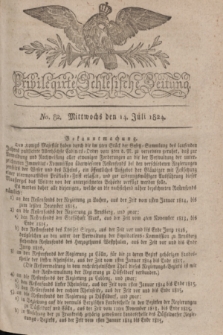 Privilegirte Schlesische Zeitung. 1824, No. 82 (14 Juli) + dod.