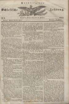 Privilegirte Schlesische Zeitung. 1844, № 3 (4 Januar) + dod.