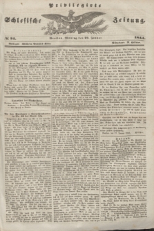 Privilegirte Schlesische Zeitung. 1844, № 24 (29 Januar) + dod.