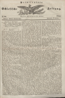 Privilegirte Schlesische Zeitung. 1844, № 26 (31 Januar) + dod.