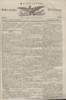 Privilegirte Schlesische Zeitung. 1844, № 28 (2 Februar) + dod.