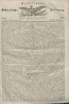 Privilegirte Schlesische Zeitung. 1844, № 35 (10 Februar) + dod.