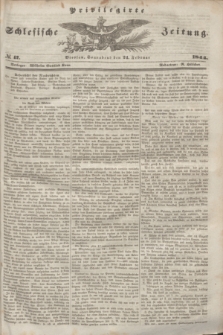 Privilegirte Schlesische Zeitung. 1844, № 47 (24 Februar) + dod.
