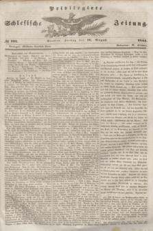 Privilegirte Schlesische Zeitung. 1844, № 191 (16 August) + dod.