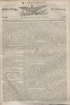 Privilegirte Schlesische Zeitung. 1844, № 208 (5 September) + dod.