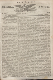 Privilegirte Schlesische Zeitung. 1844, № 209 (6 September) + dod.